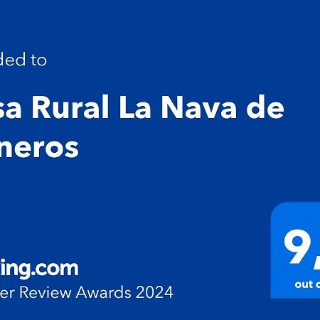 Casa Rural La Nava De Tizneros Zewnętrze zdjęcie